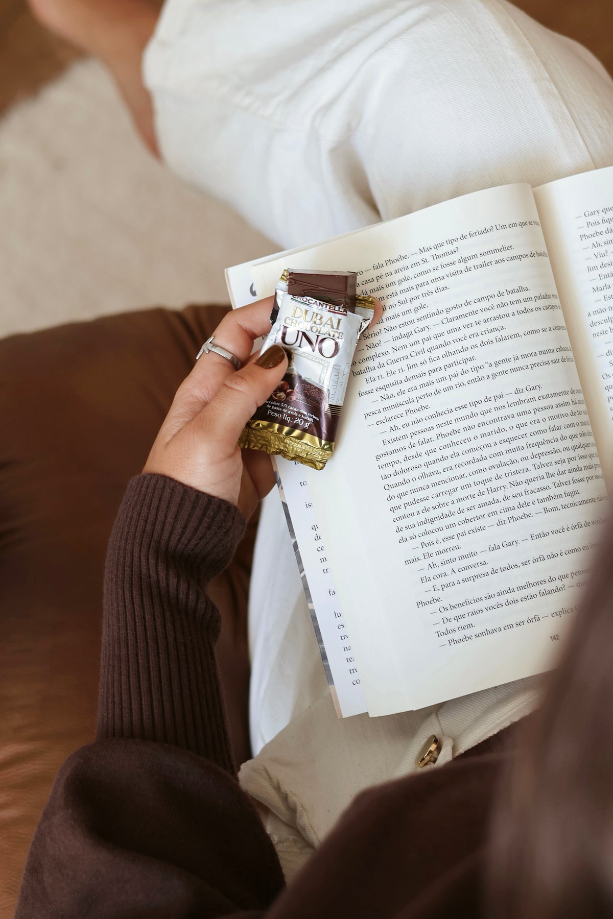 UNO DUBAI CHOCOLATE 57% CROCANTELLA — Pack 120g