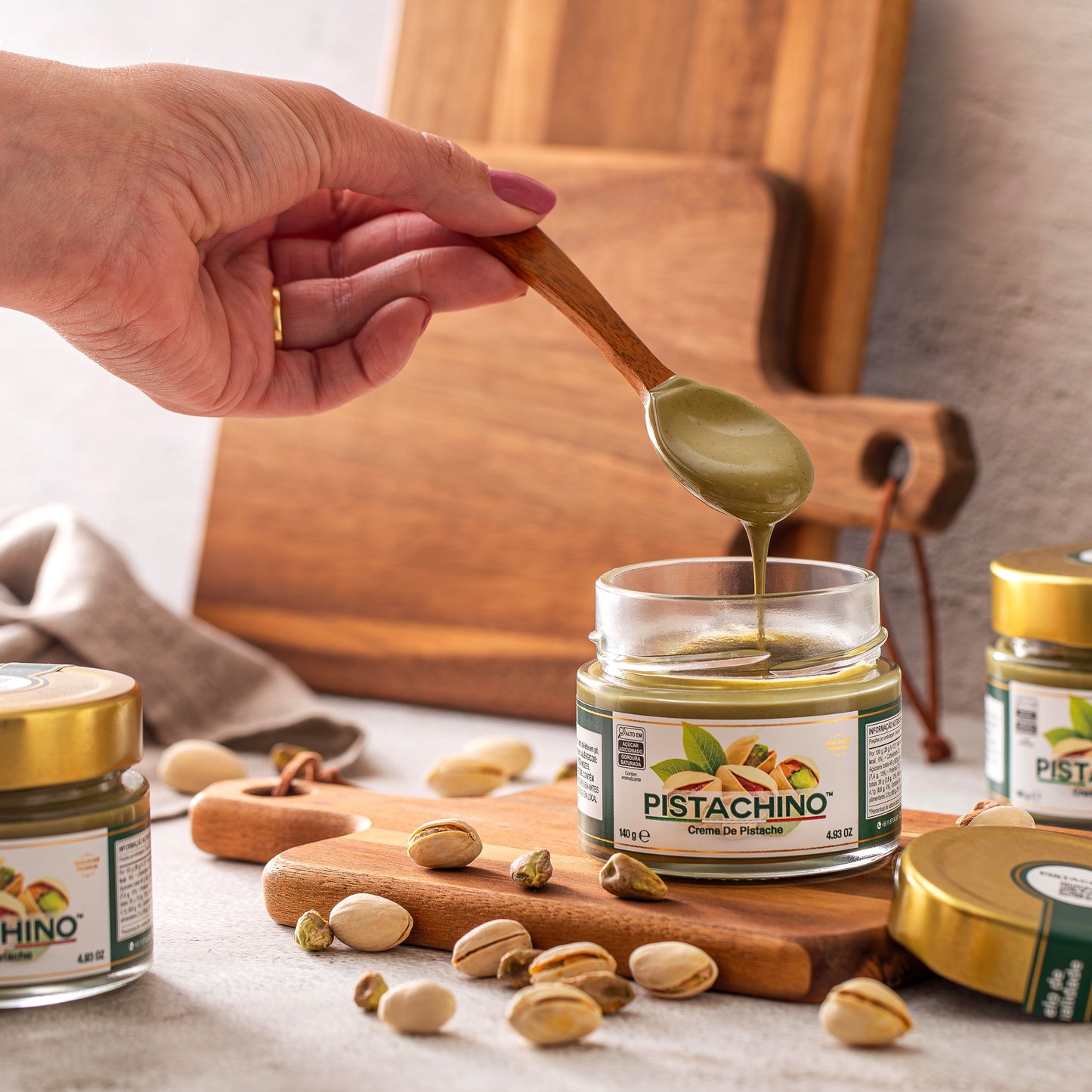 CREME DE PISTACHE CREMOSO 140G - PISTACHINO