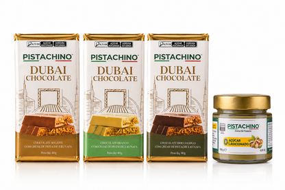 KIT DUBAI CHOCOLATE + CREME DE PISTACHE ZERO AÇÚCAR